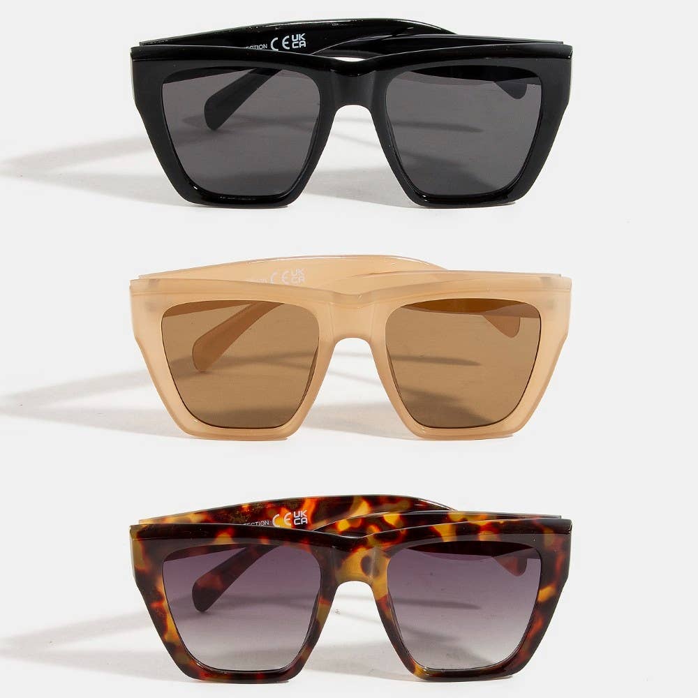 Tortoise Frame Assorted Sunglasses Set