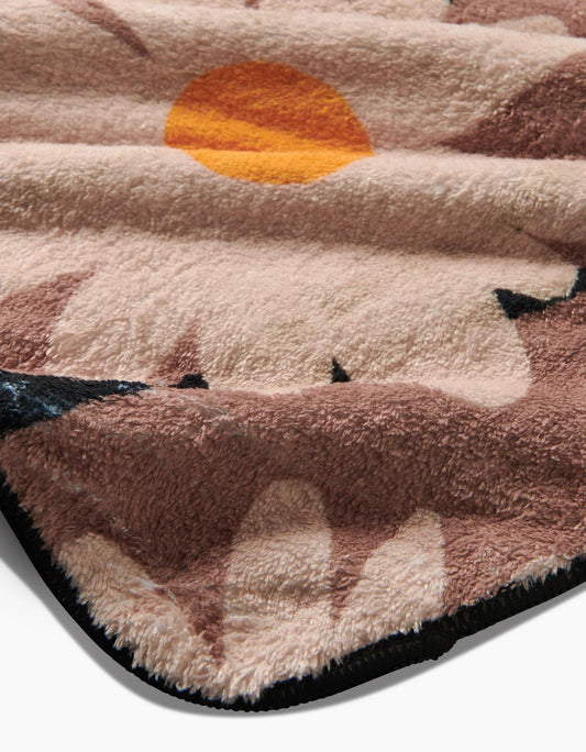 Sweet Daisies Plush Towel