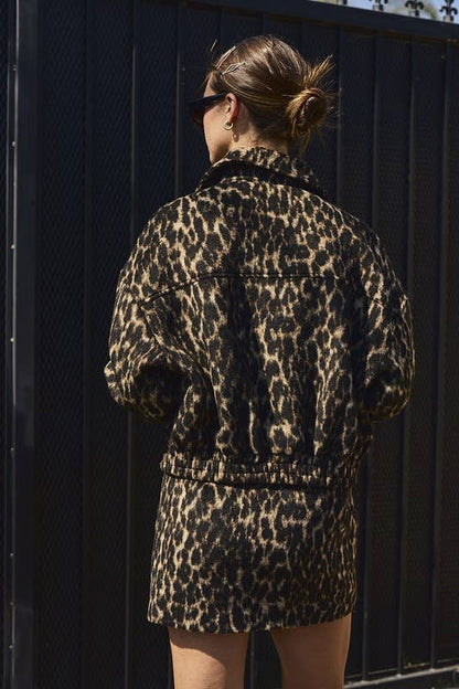 Valley Leopard Print Jacket