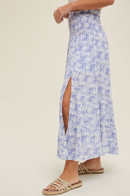Tropical Midi Skirt