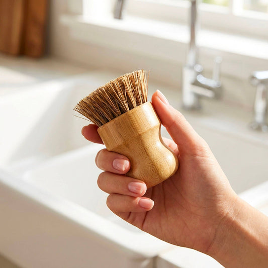 Bamboo Pot Scrubber