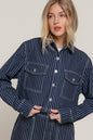 Stripe Denim Jacket