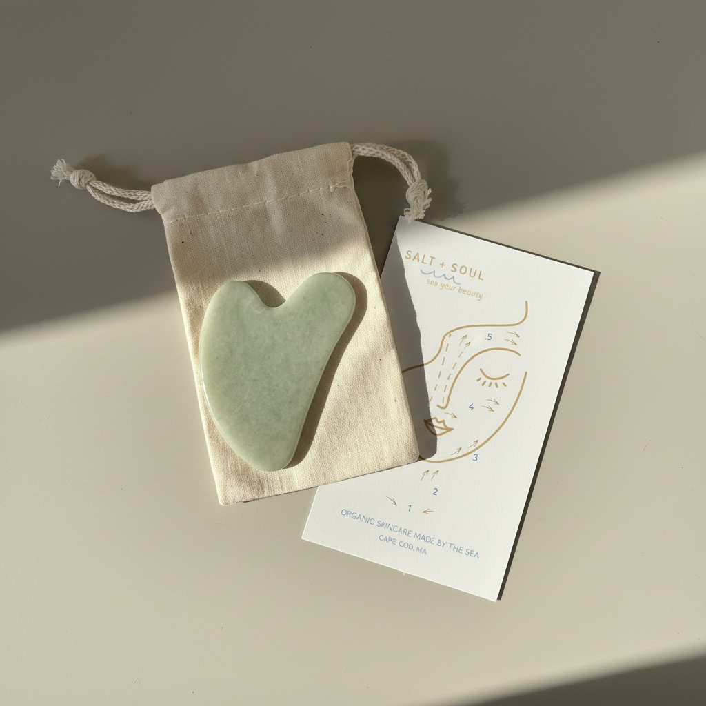 Gua Sha Tool | Face Sculpting | Green Aventurine