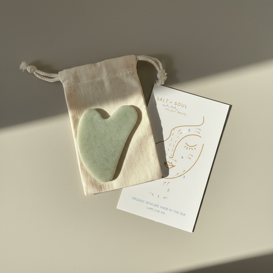 Gua Sha Tool | Face Sculpting | Green Aventurine
