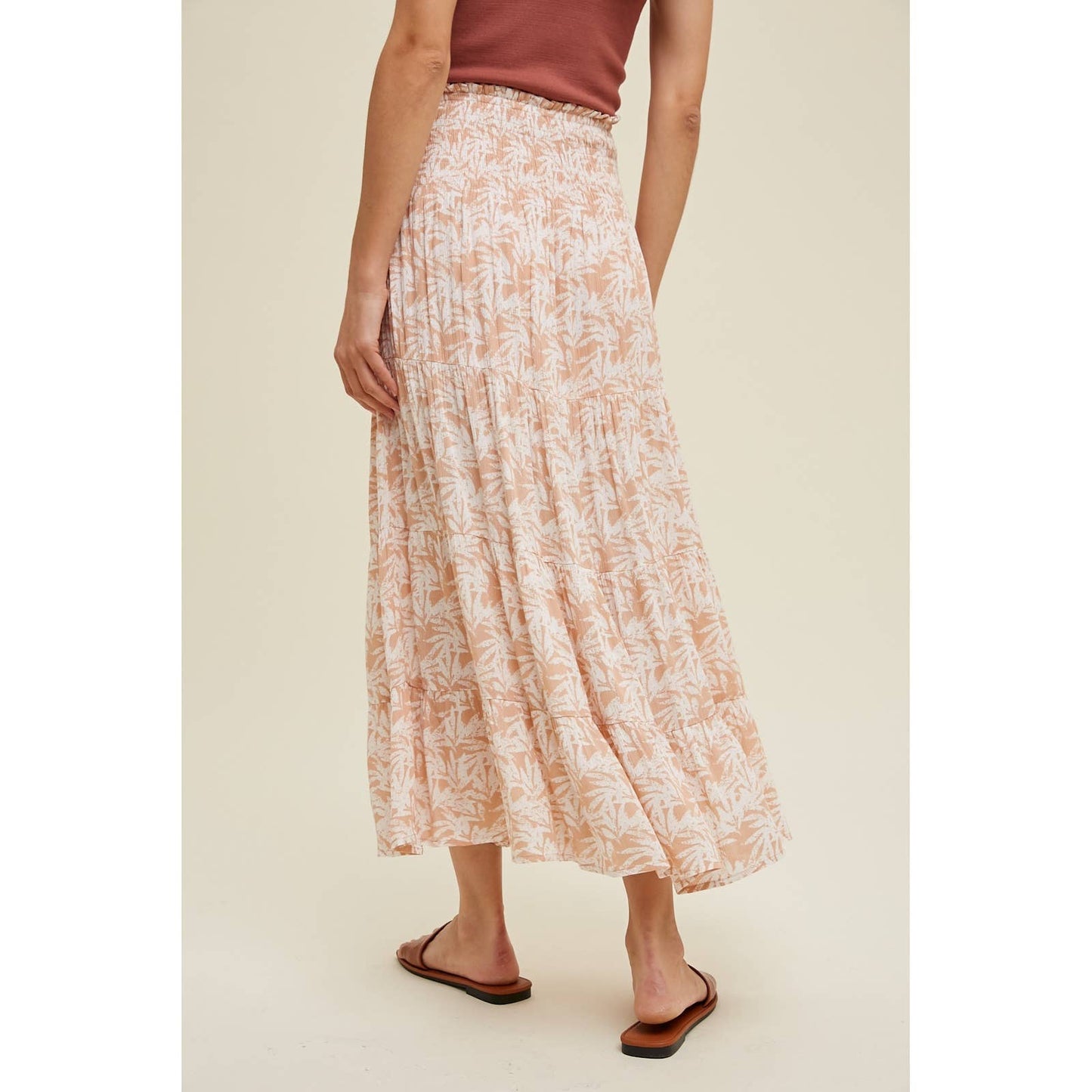 Tropical Midi Skirt