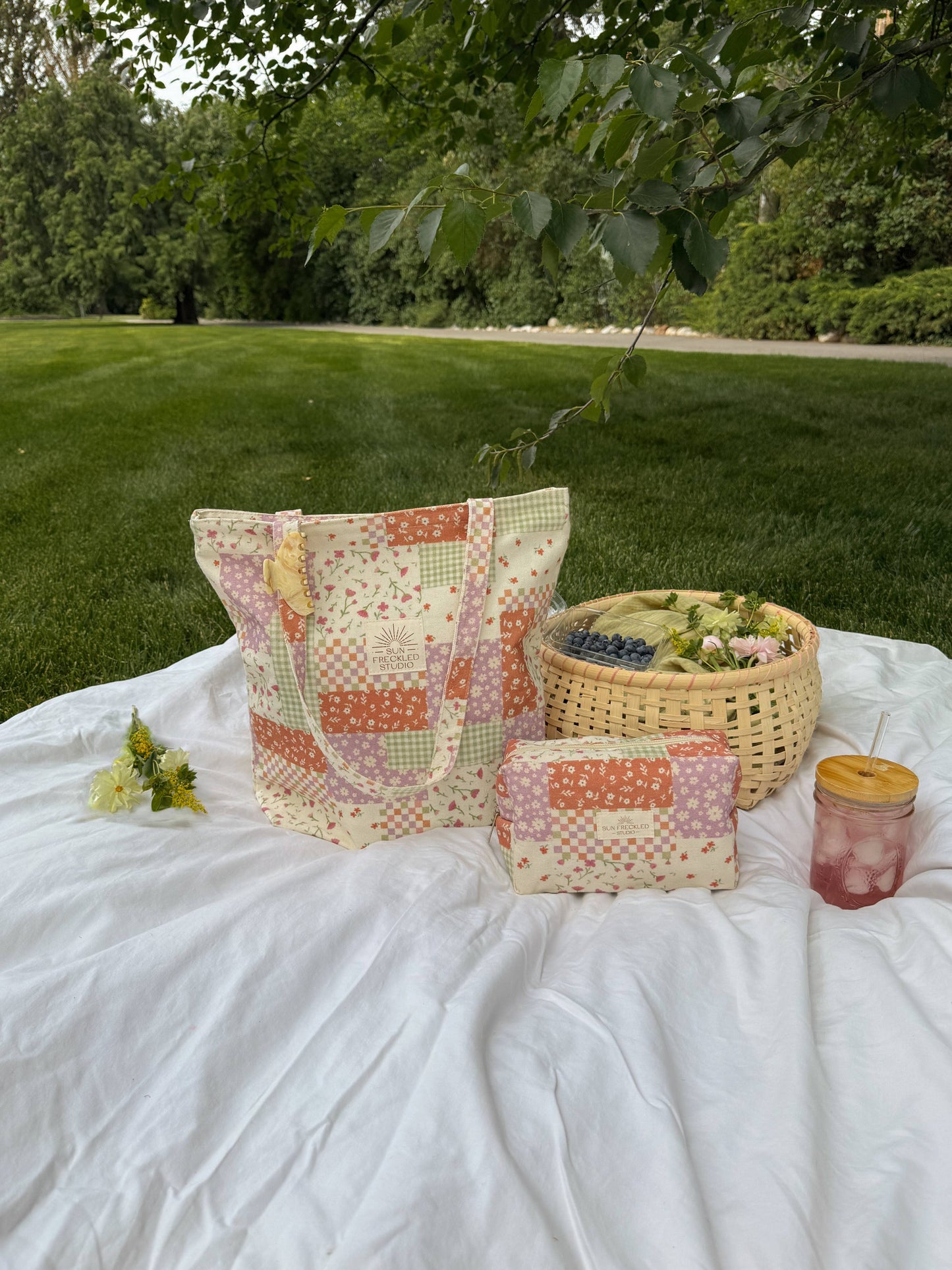 Flower Patch Tote Bag