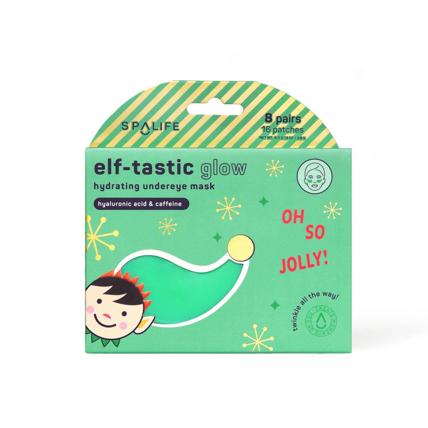 Christmas Holiday Elf-tastic Glow Hydrating Undereye Masks