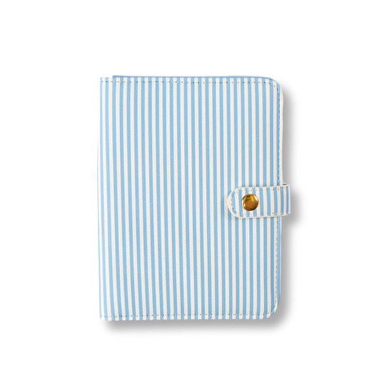 Blue Stripes Passport Cover