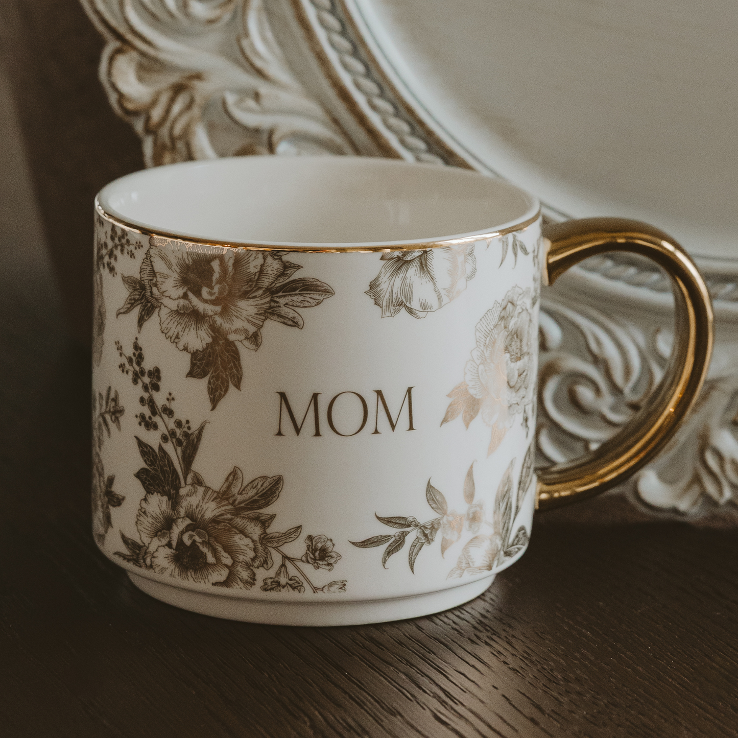 Gold Mom Coffee Mug