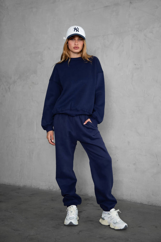 Plush Lounge Sweatpants With Pockets