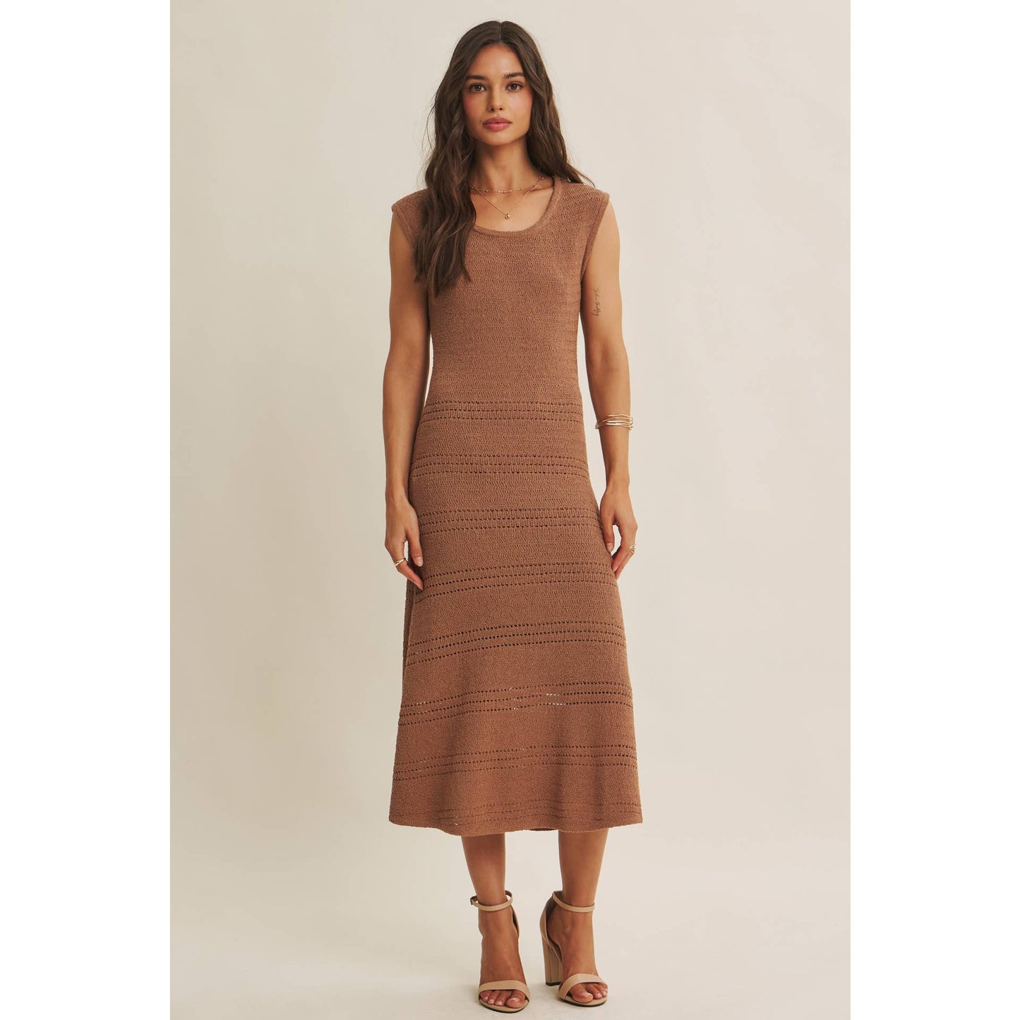 Coastal Knit Midi Dress