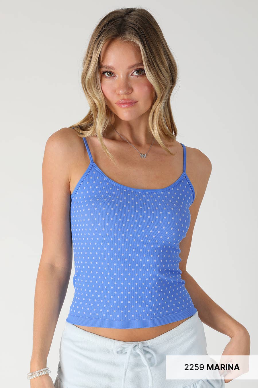 Polka Dot Strap Cami | Choose Color