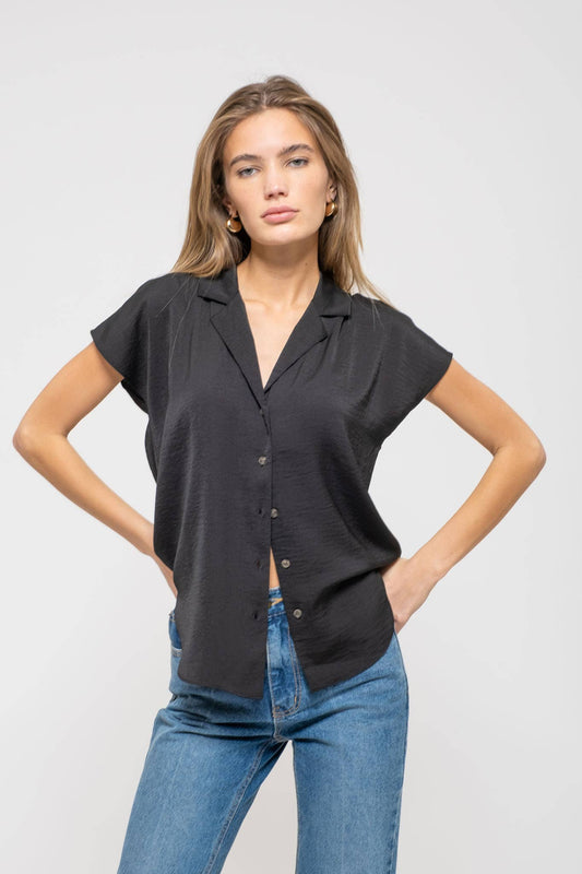 Plus Laid-Back Luxe Button Down | FINAL SALE
