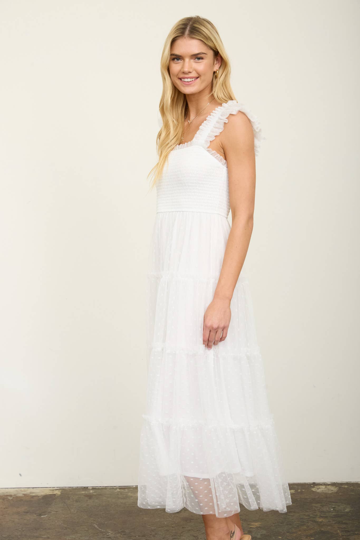 Dot Darling Midi Dress