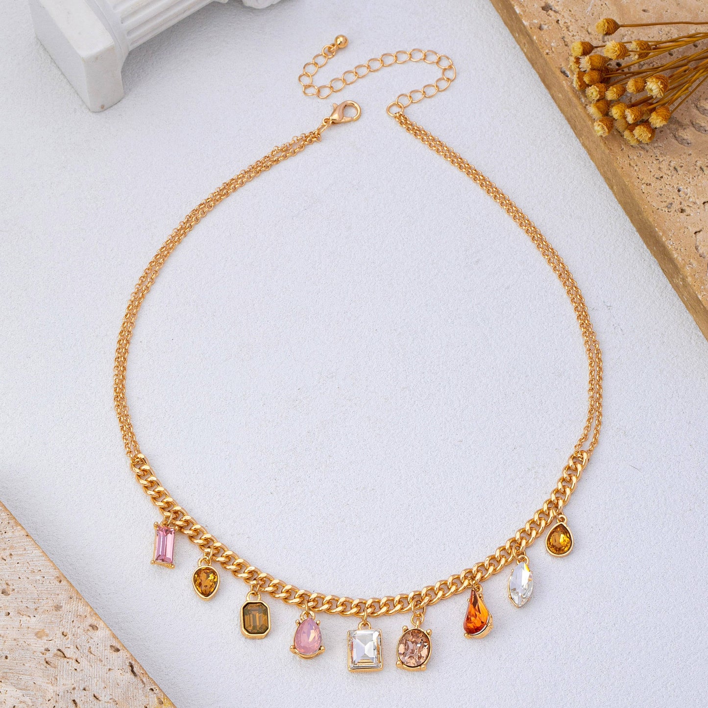 Sunkissed Stones Necklace