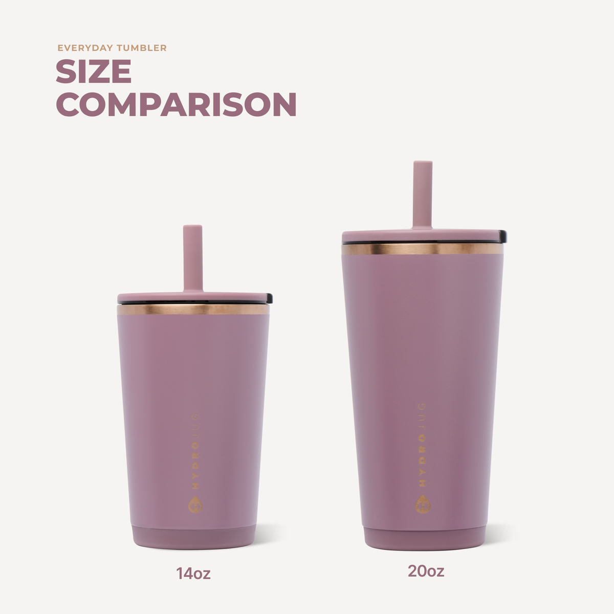 Rosewood HydroJug 20 oz Everyday Tumbler