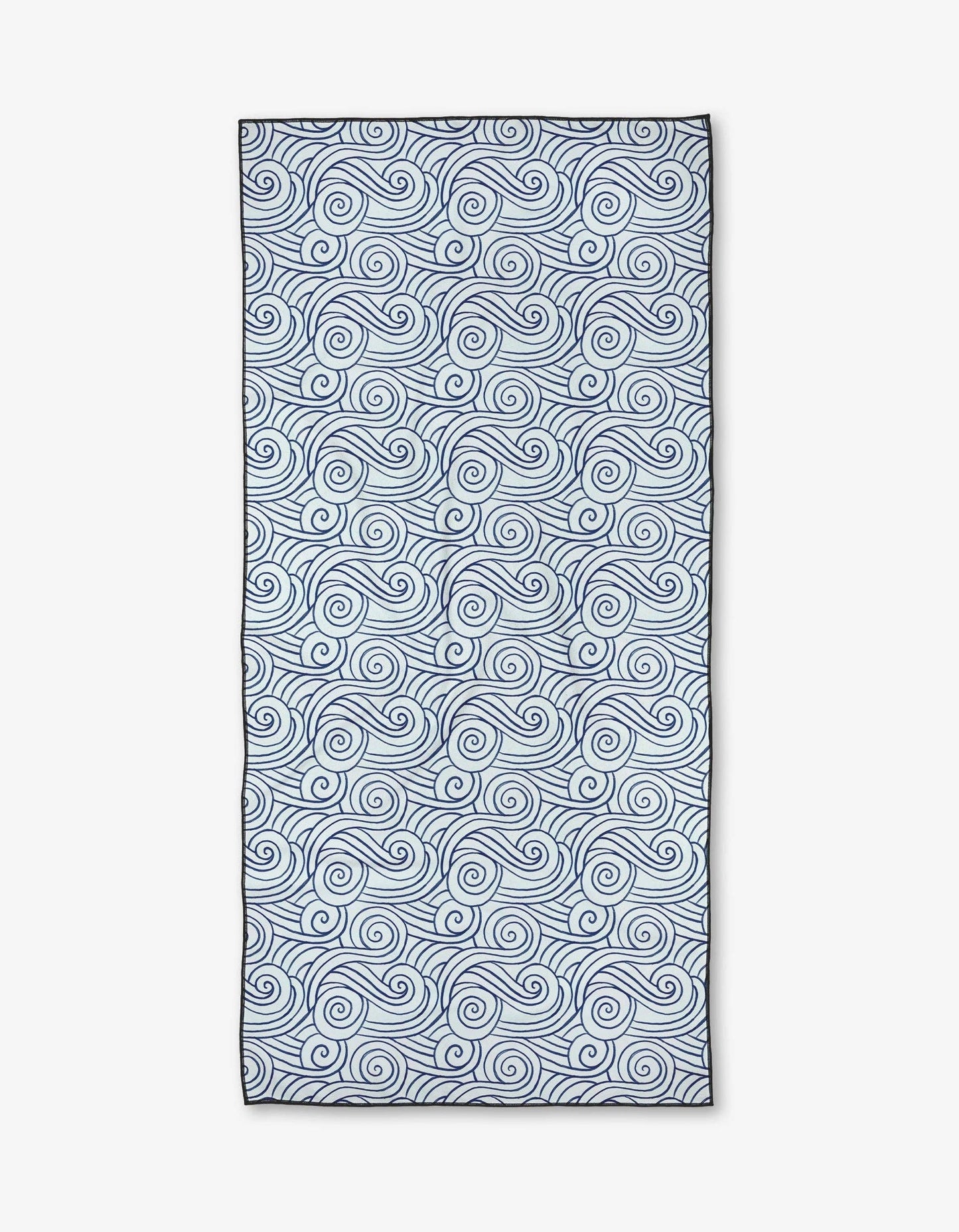 Blue Waves Beach Towel