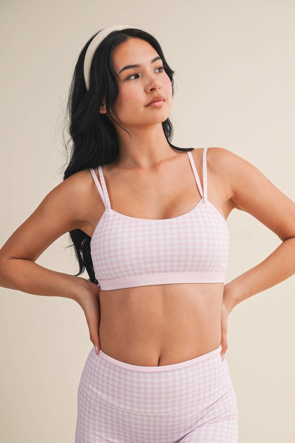Sweet Check Bra Top