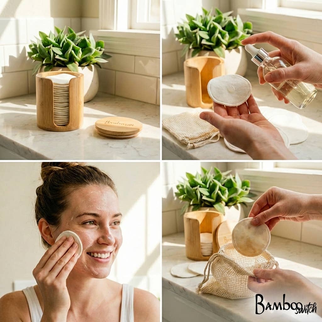 Reusable Bamboo Cotton Facial Rounds