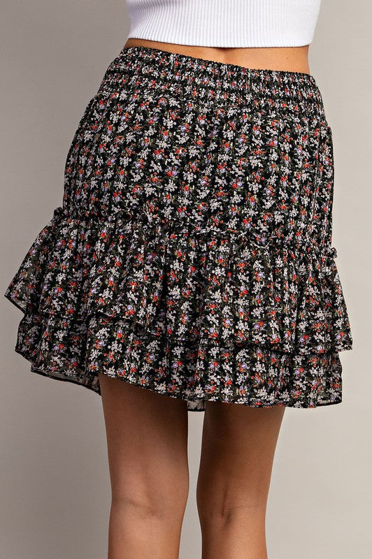 Floral Mini Skirt | FINAL SALE