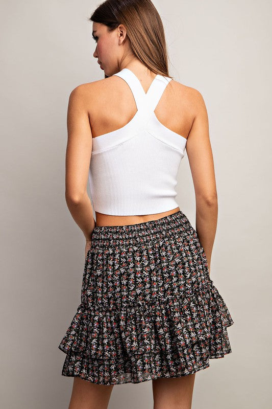 Floral Mini Skirt | FINAL SALE