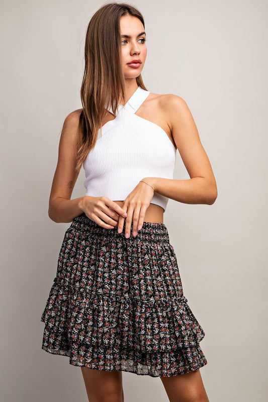 Floral Mini Skirt | FINAL SALE