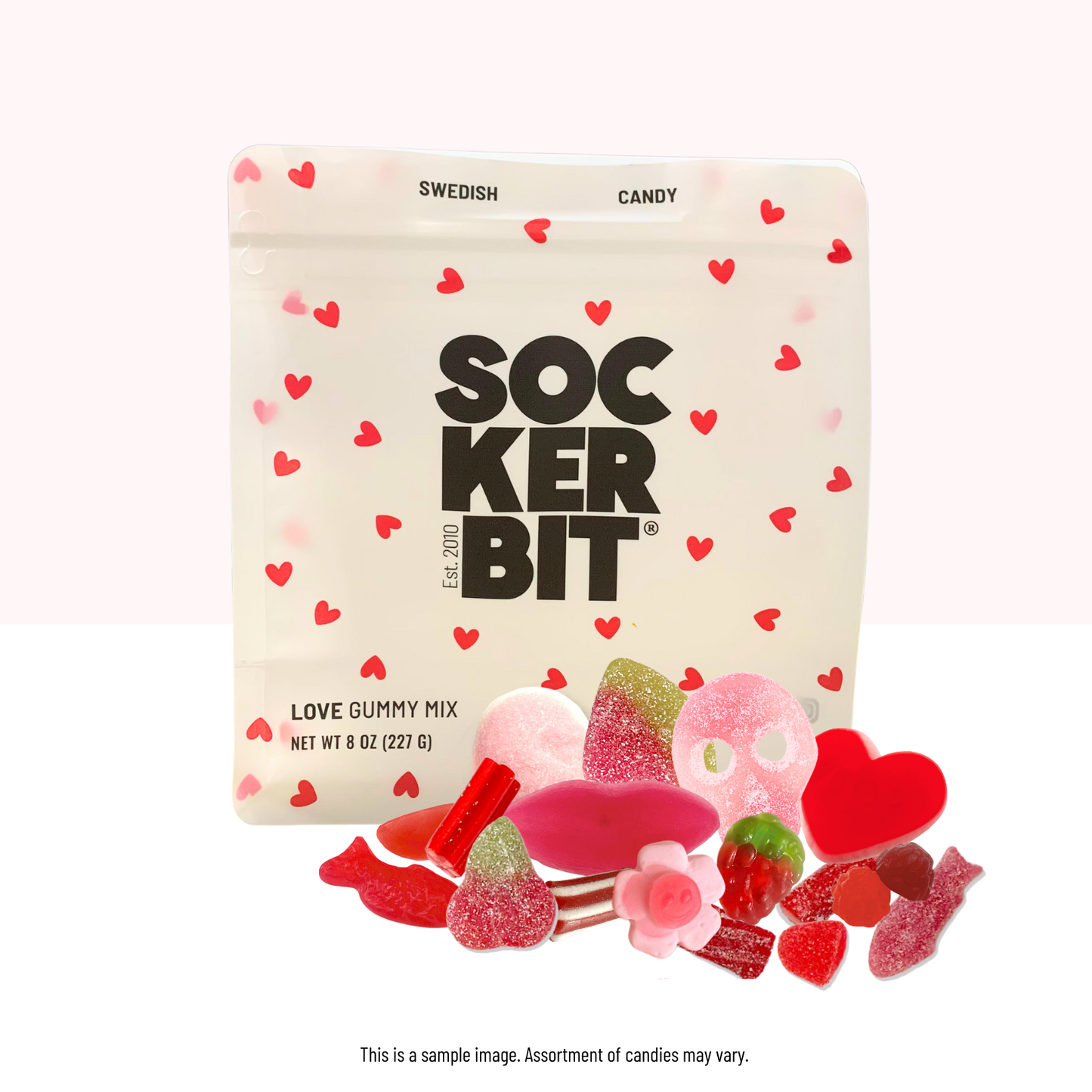 Love Gummy Mix Swedish Candy Bag