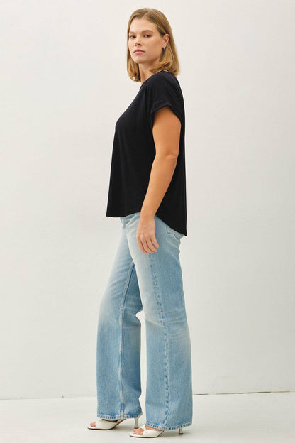 Plus Bamboo Kylen Tee