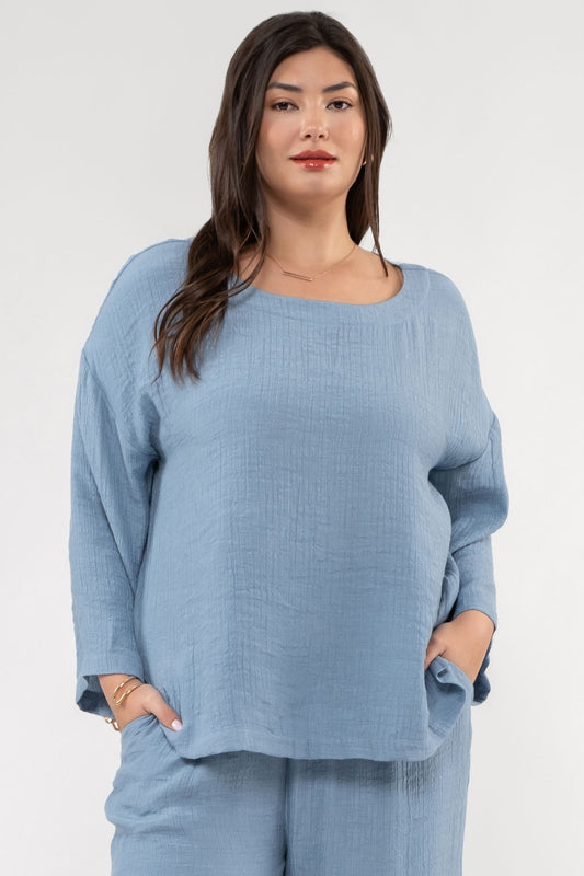 Plus Nikki Top | Choose Color