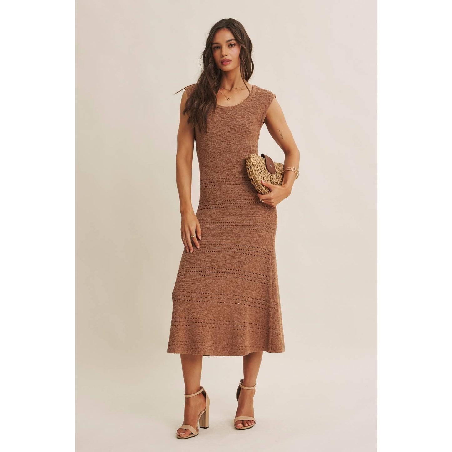 Coastal Knit Midi Dress