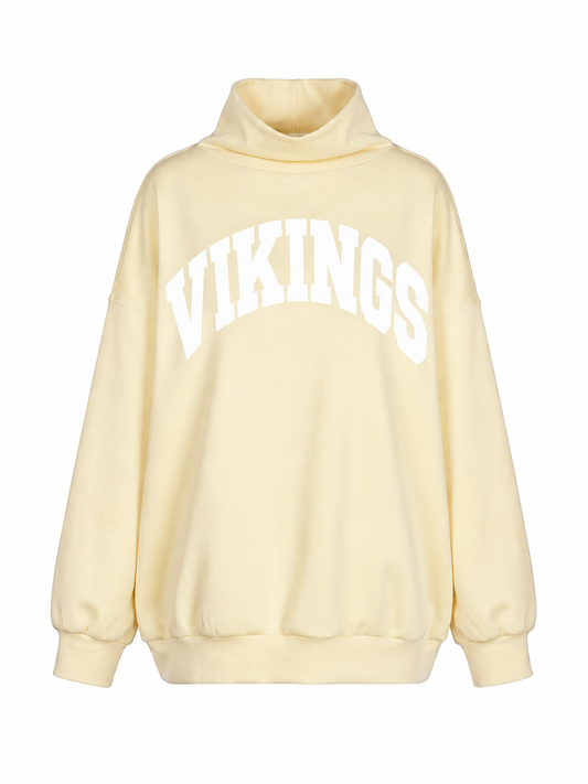**PRE-ORDER** VIKINGS Mockneck Oversized Sweatshirt