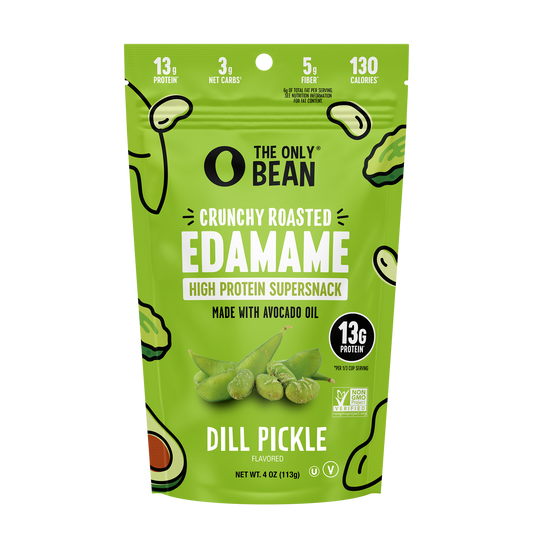 Crunchy Roasted Edamame Dill Pickle - 4oz