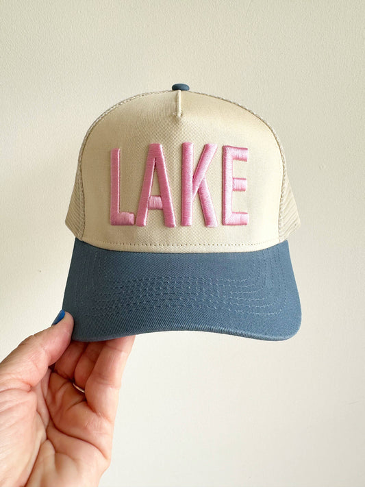 LAKE Vintage Trucker Hat