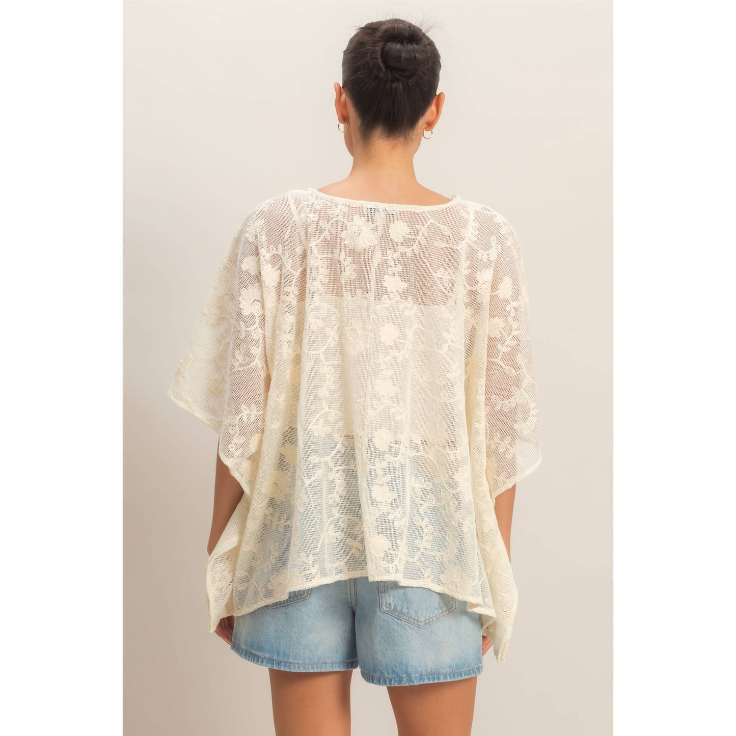 Floral Lace Cover-Up