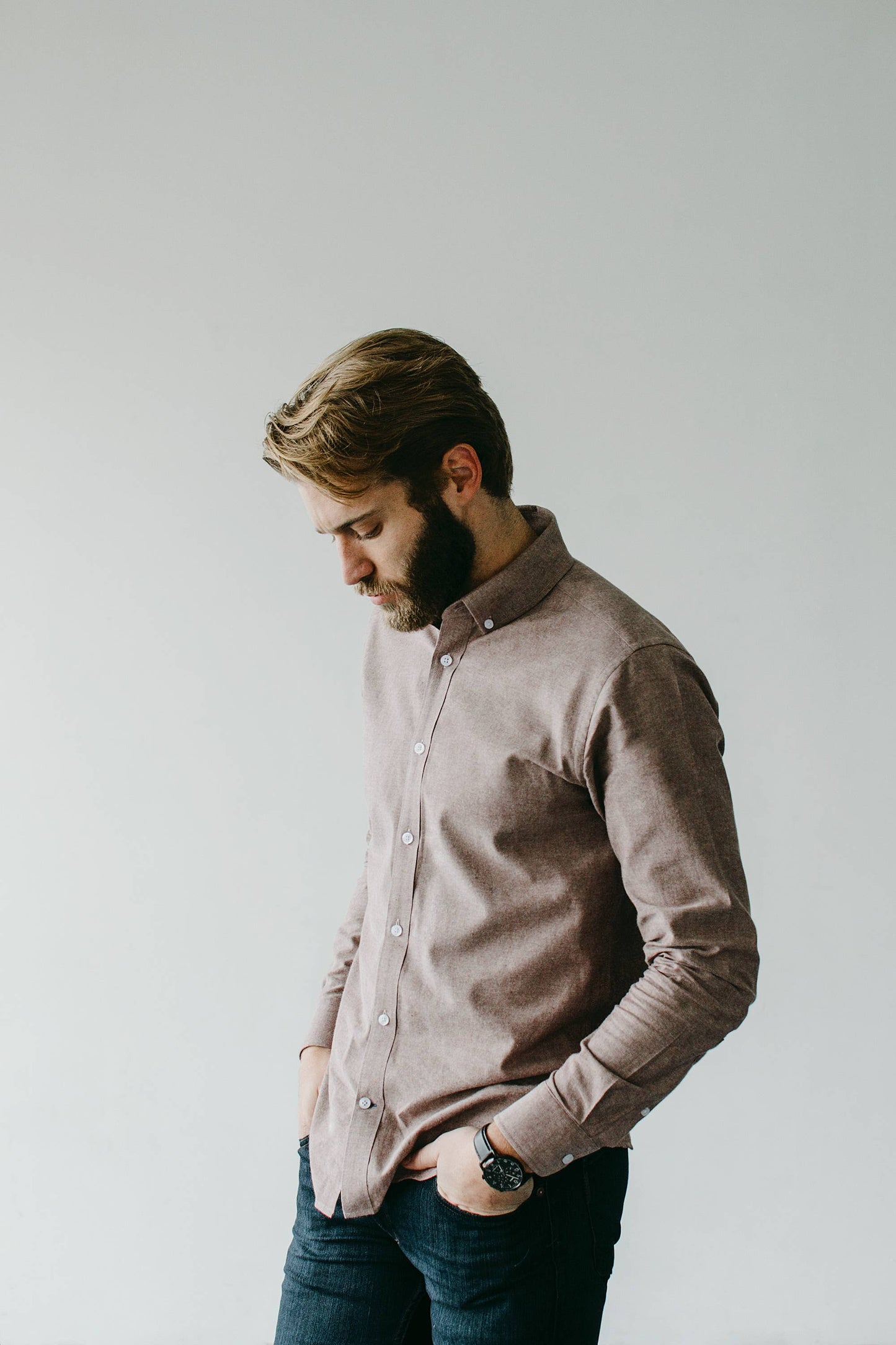 Lucas Casual Slim Fit Dress Shirt
