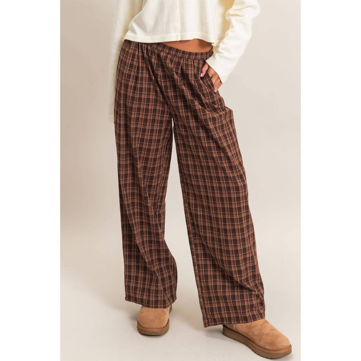 Slow Days Plaid Pants