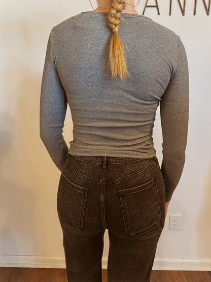 Autumn Essential Ribbed Top