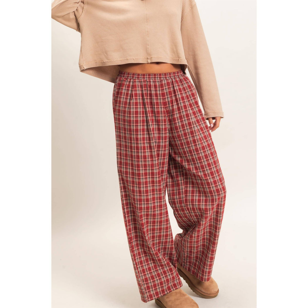 Slow Days Plaid Pants