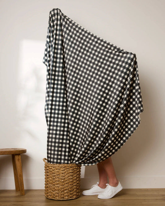 Boohoo Charcoal Butter Blanket