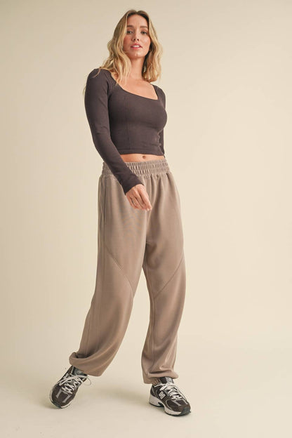 Square Neck Seamless Top | Choose Color