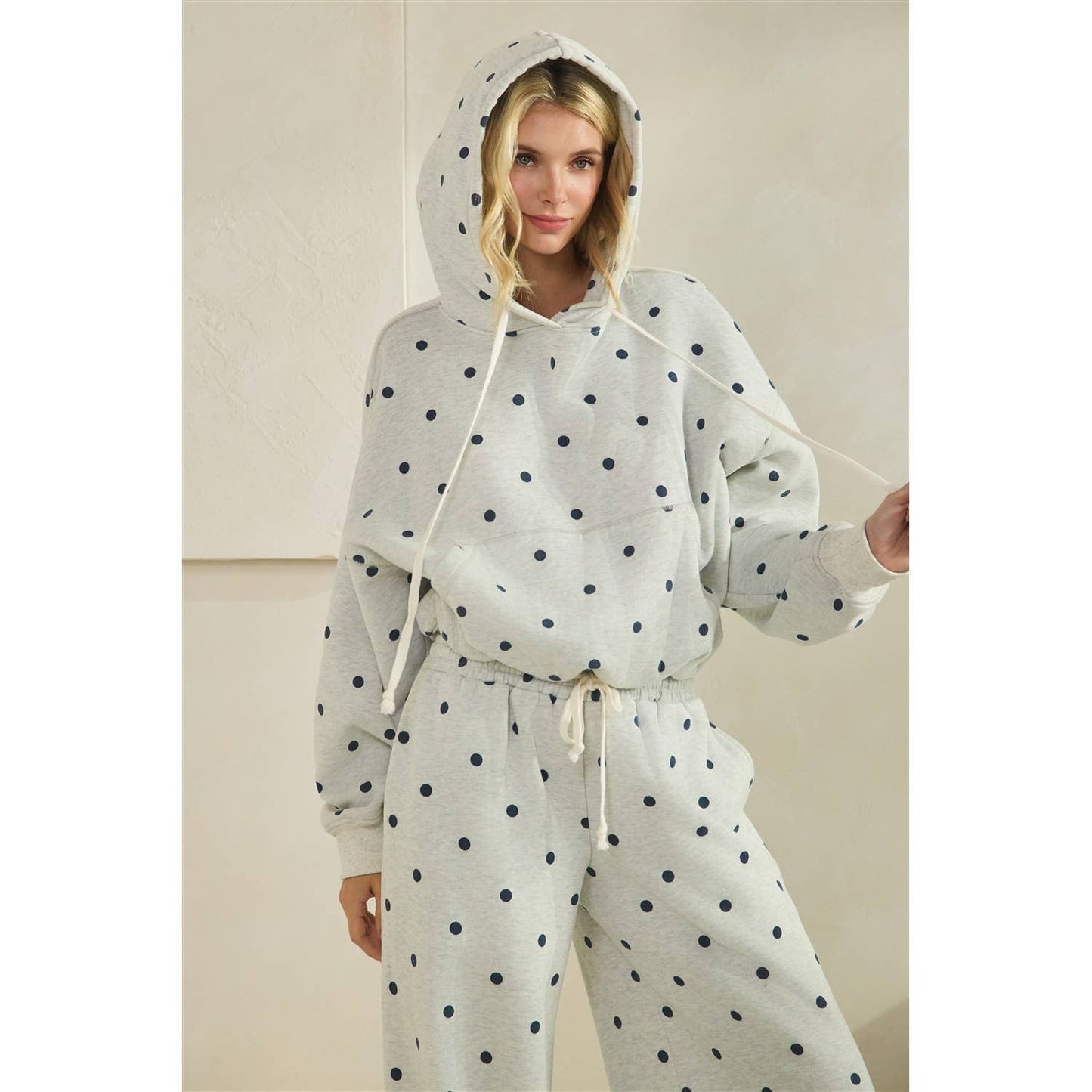 Polka Dot Sweat Pants