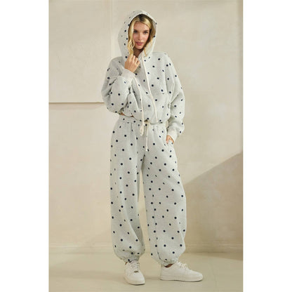 Polka Dot Sweat Pants