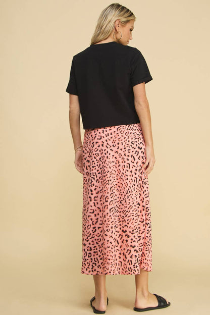 Animal Print Midi Skirt | FINAL SALE