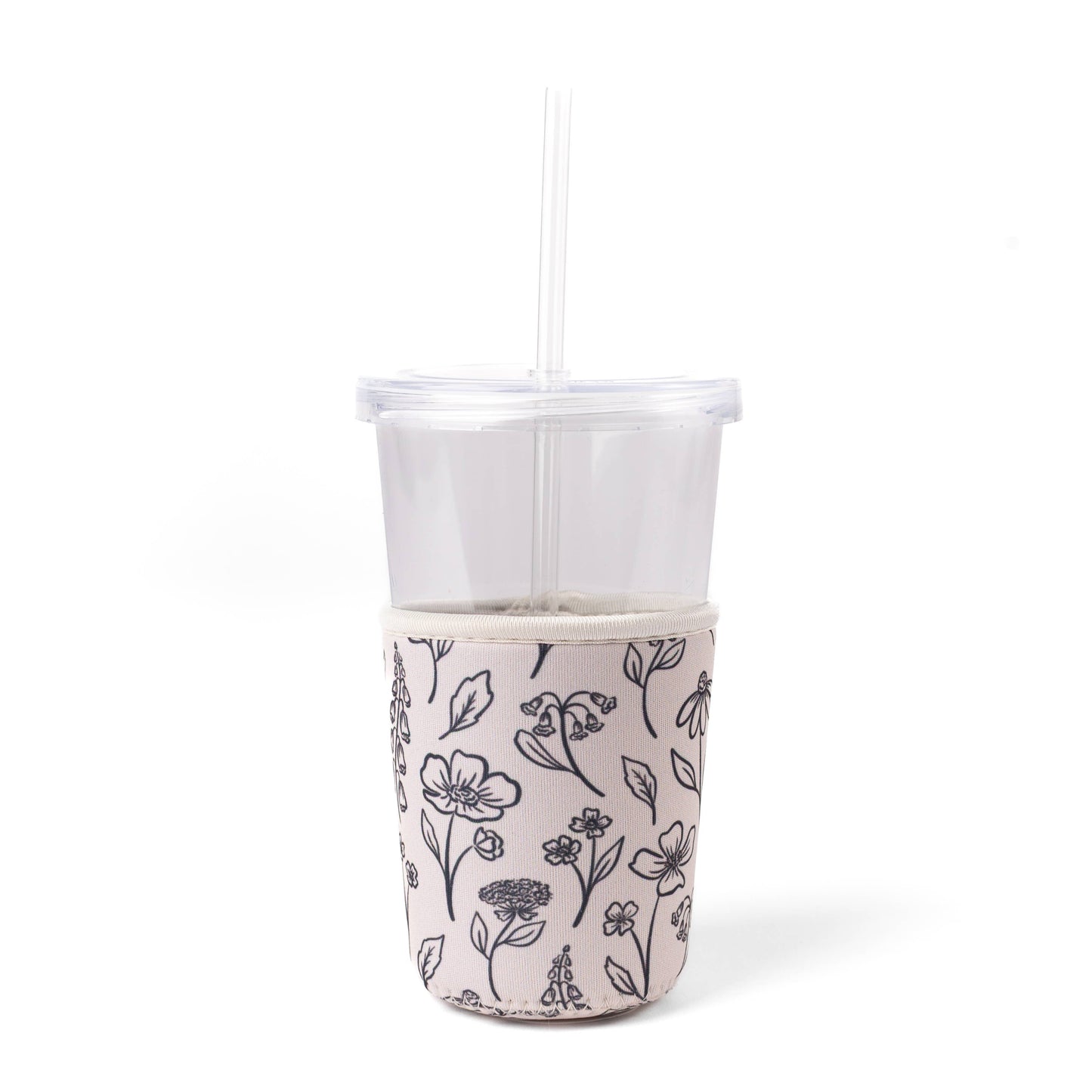 Pressed Floral Drink Sleeve