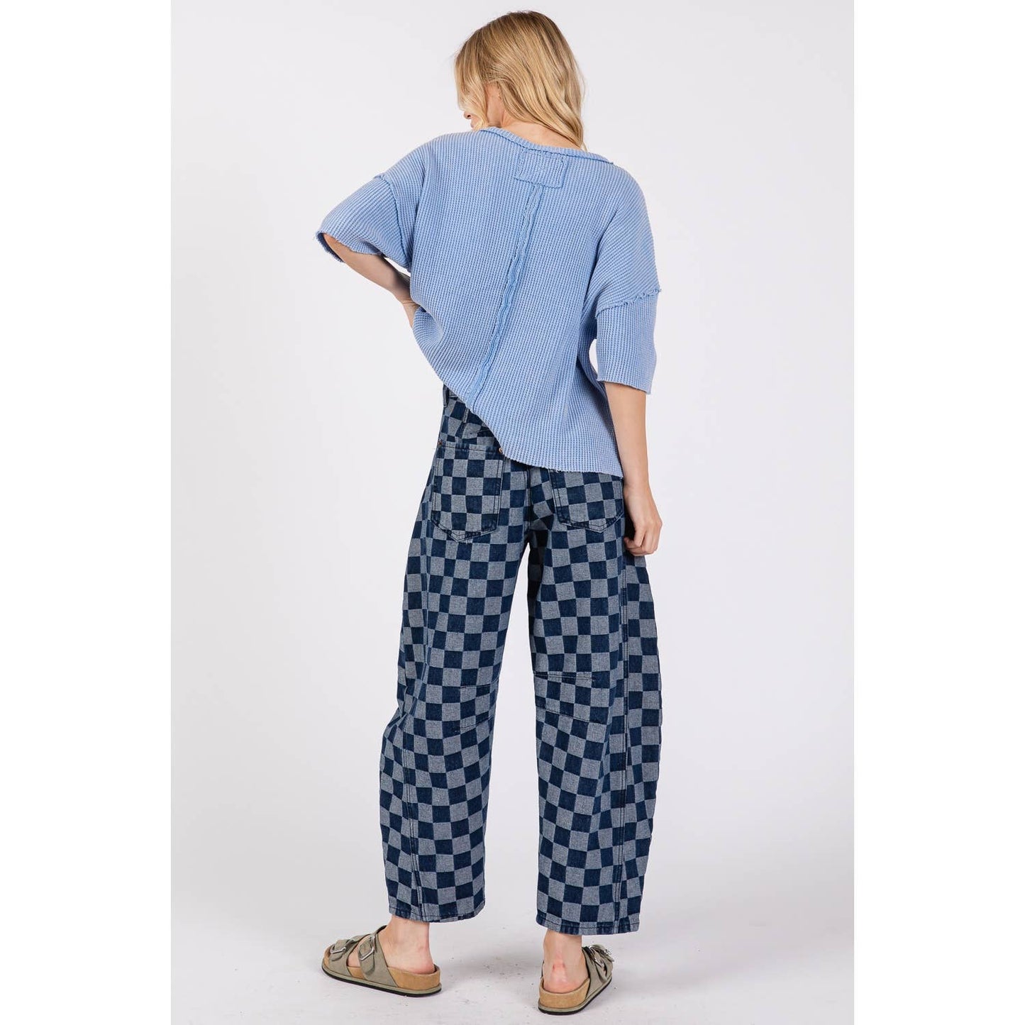 Checker Barrel Jeans