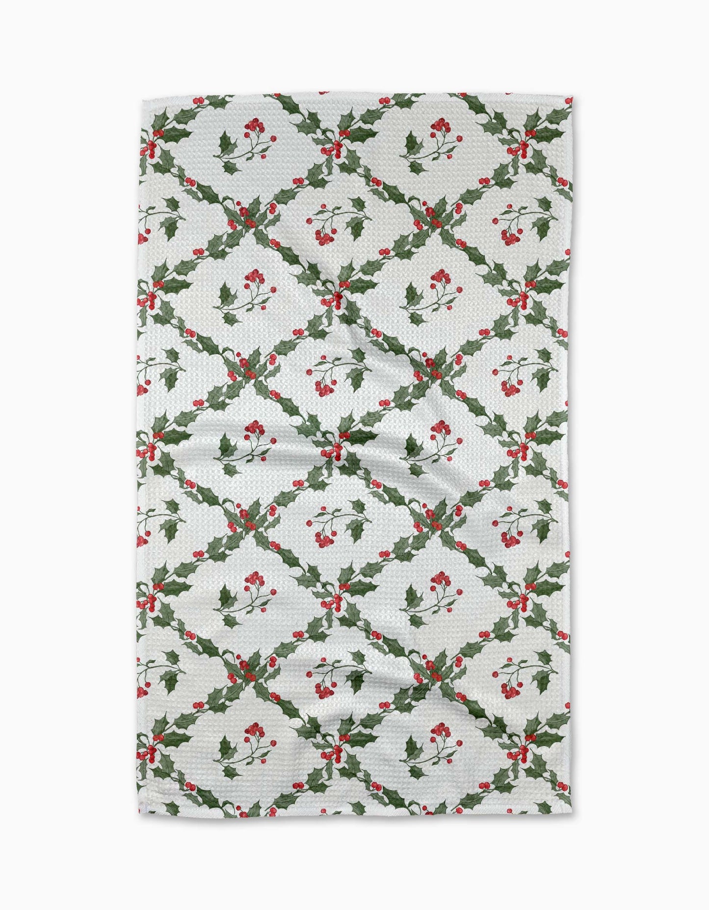 Christmas Lattice Tea Towel