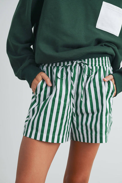 Striped Alina Shorts
