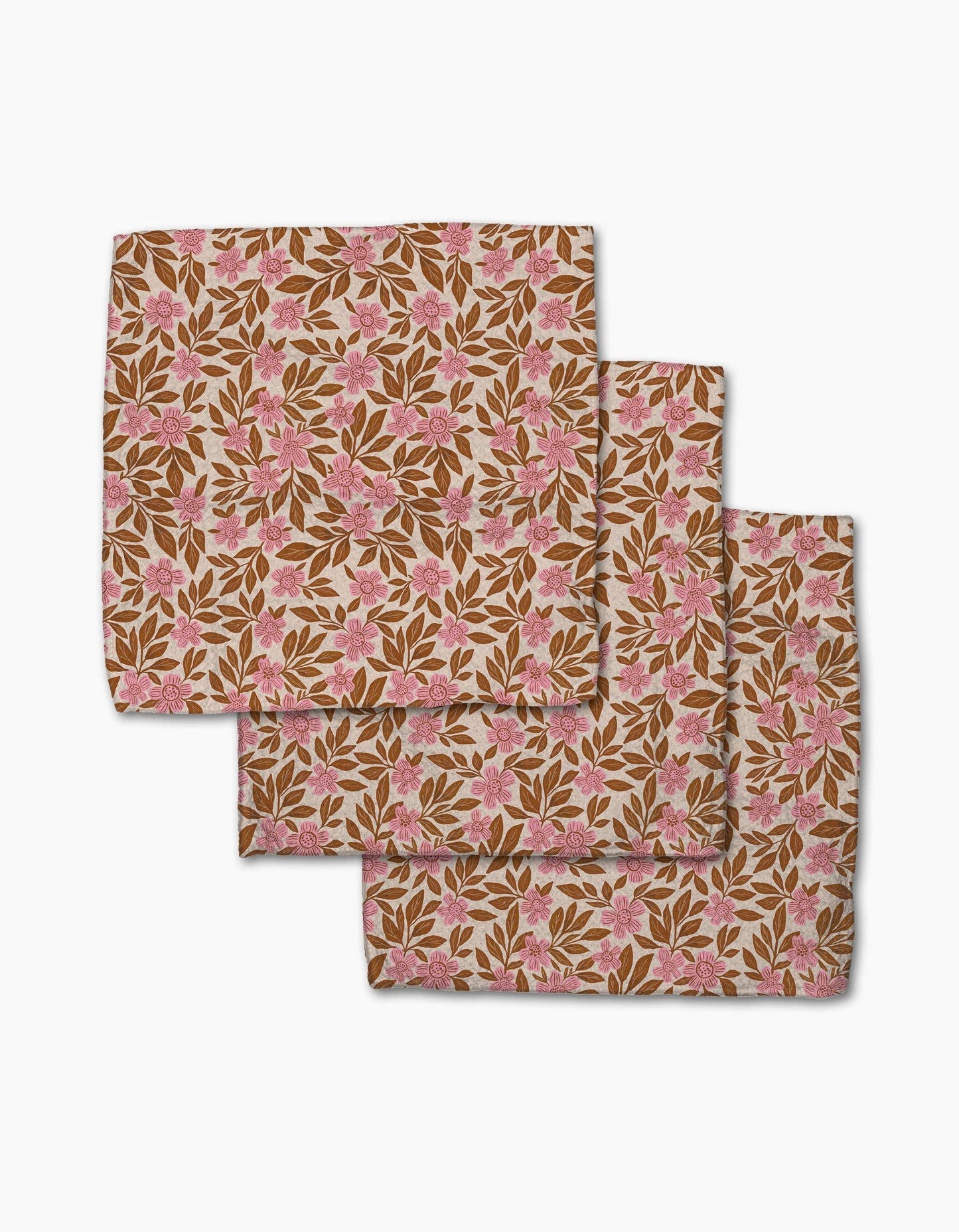 Floral Meadow Dishcloth Set
