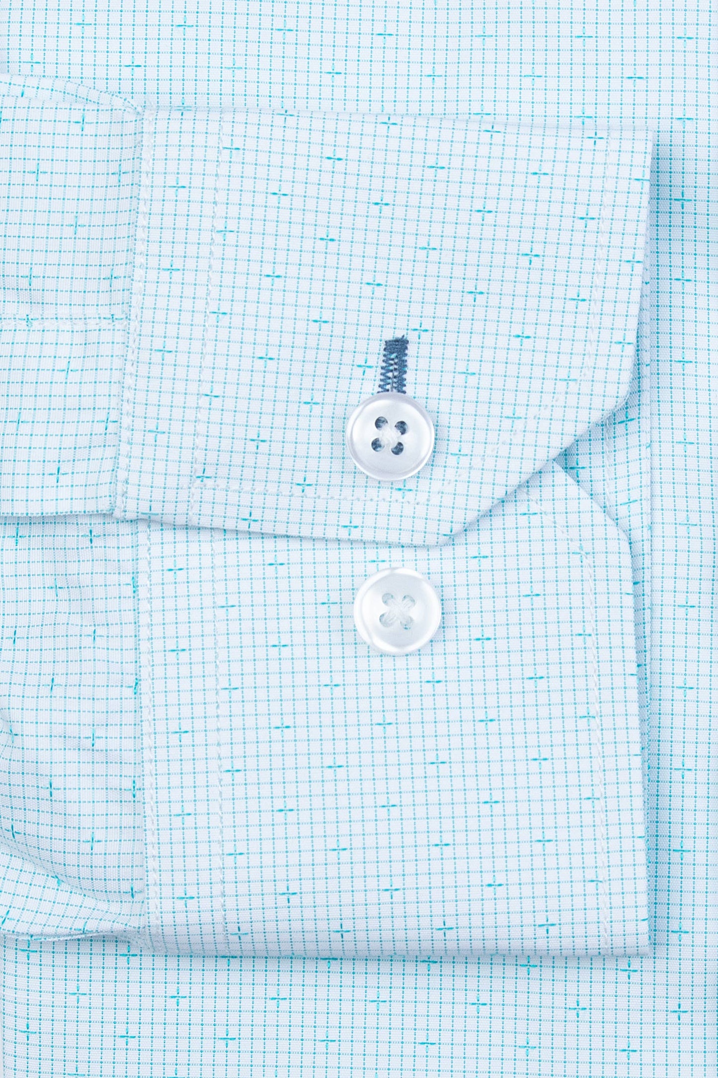 Evan Slim Fit Aqua Blue Men's Dress Shirt
