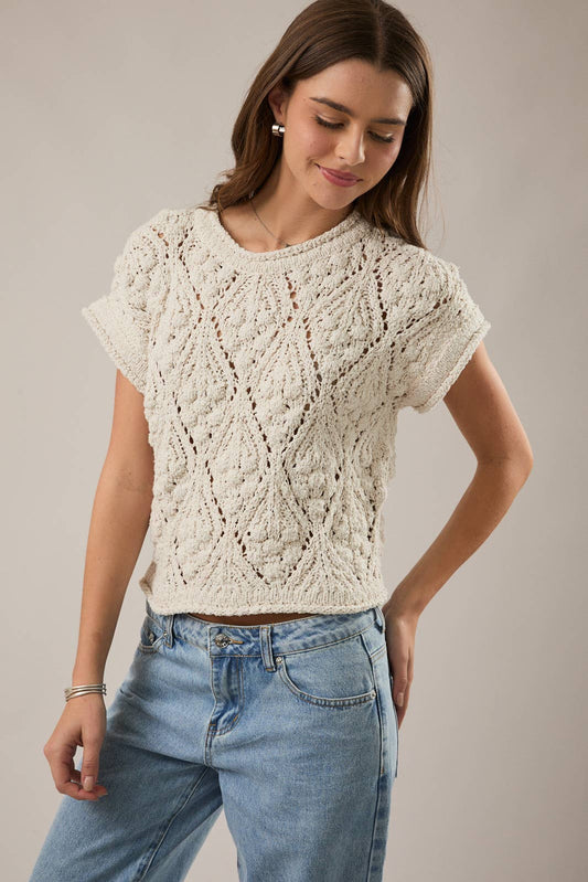 Shoulder Sweater Top